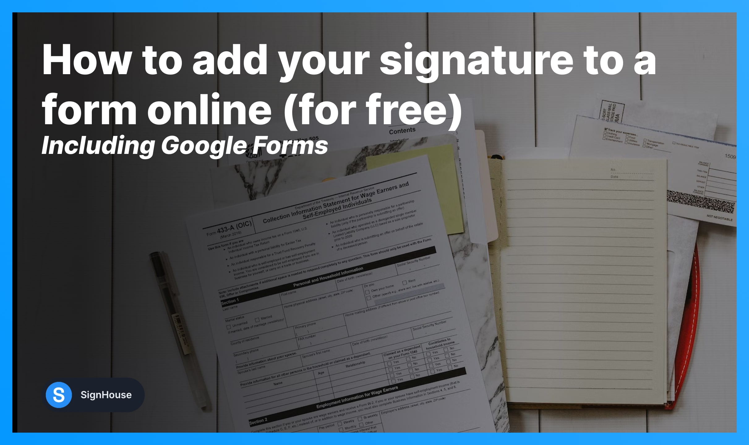 How To Sign Forms Electronically (Free, 2023) SignHouse